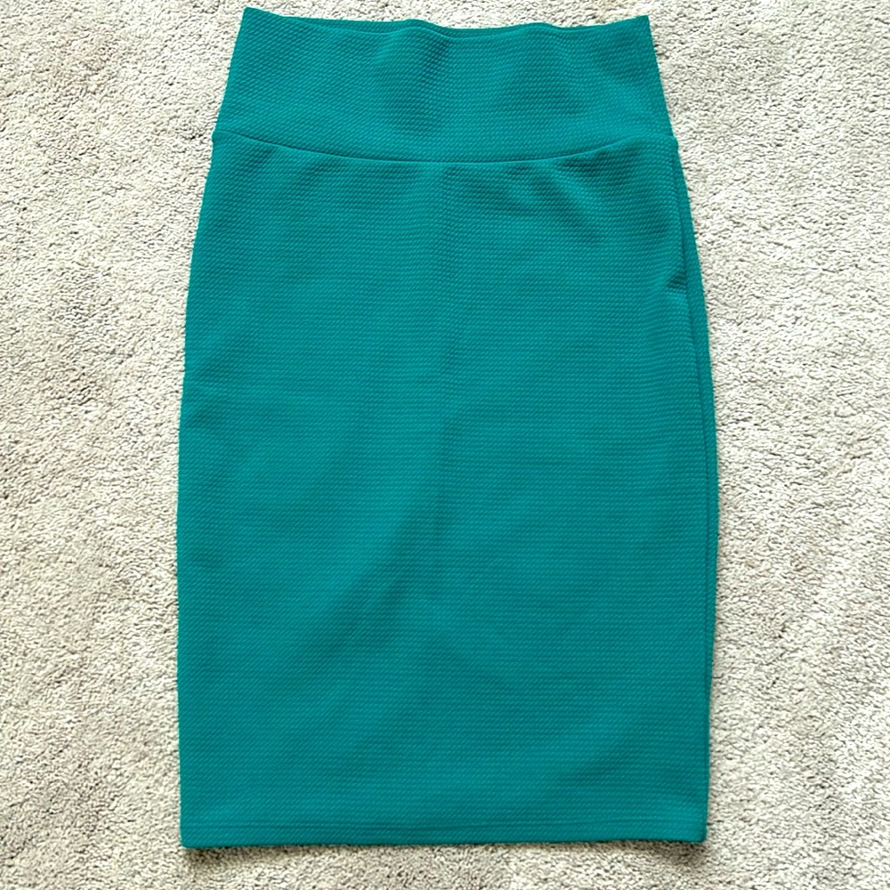 LulaRoe Green Pencil Skirt